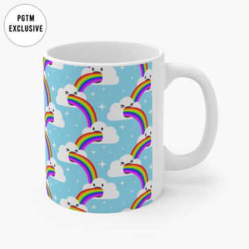 Barfing Rainbows Mug